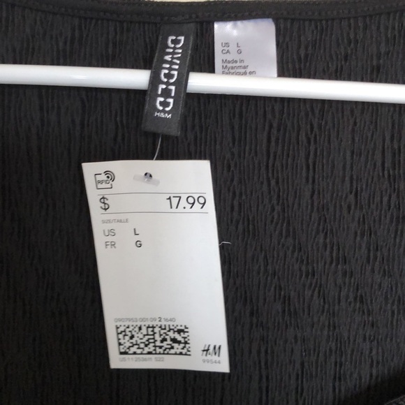 H&M puff-sleeve top - Picture 4 of 5